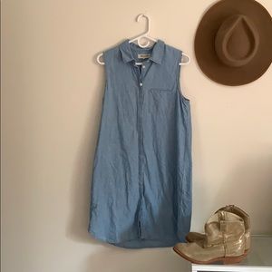 Madewell Chambray Dress